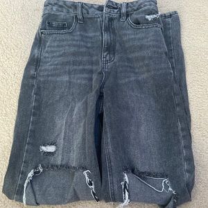 PacSun black ripped 90’s boyfriend jeans